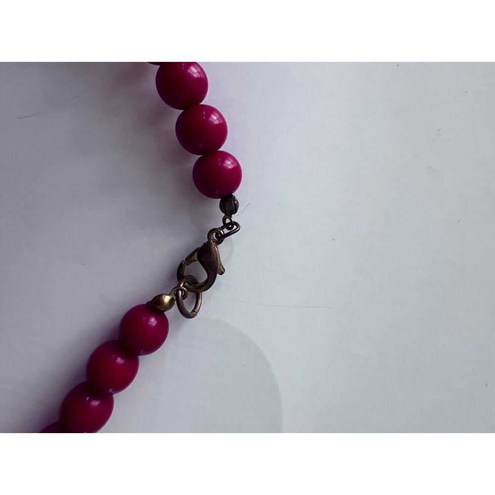 Festive Red Christmas Bubble Necklace and Bracelet Set - Picture 4 of 7